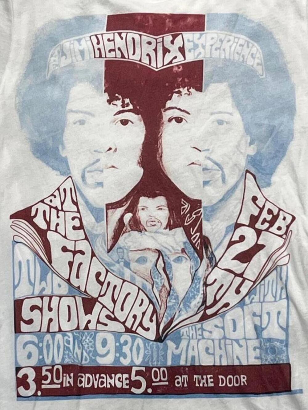 Jimi Hendrix Preowned XL Band T-shirt